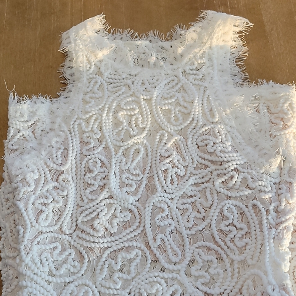 A PEACH KNIT DRESS - Picture 5 of 10
